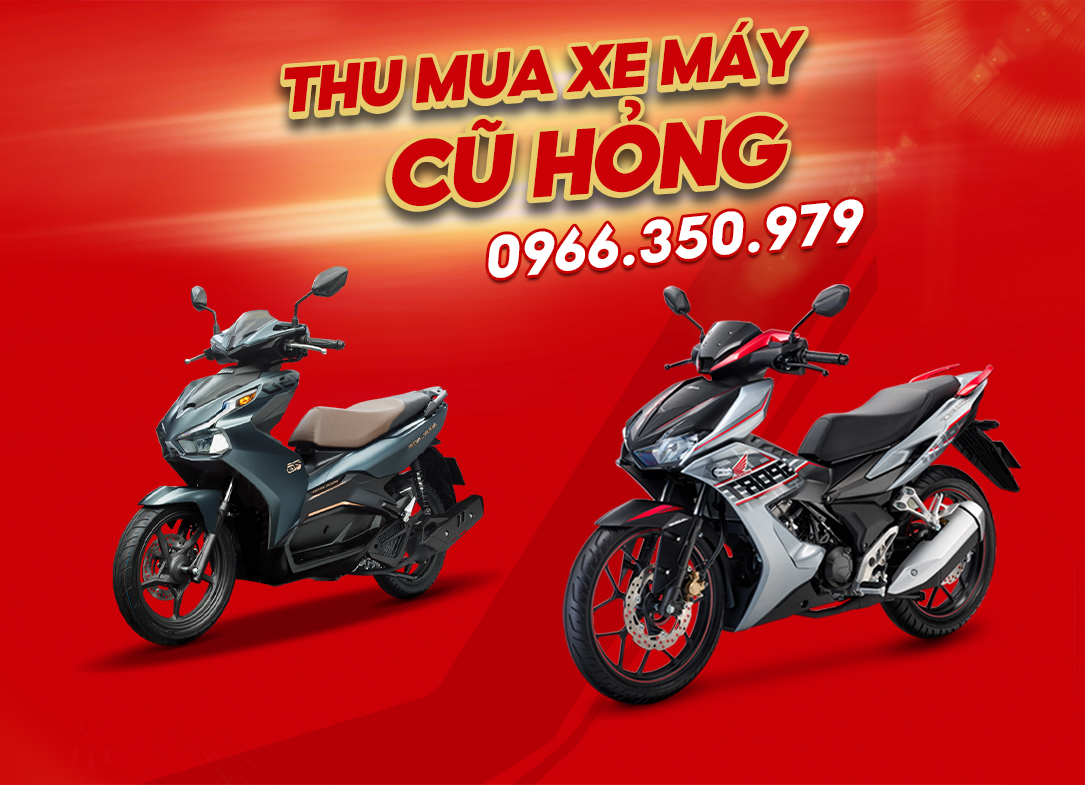 Thanh lý xe máy cũ - Dịch vụ thu mua xe máy cũ hỏng